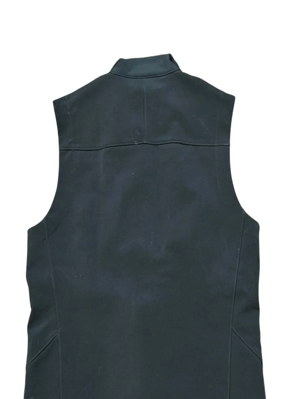 Patagonia Polartec Black Full Zip Soft Shell Vest Medium Winter Outdoor Hiking